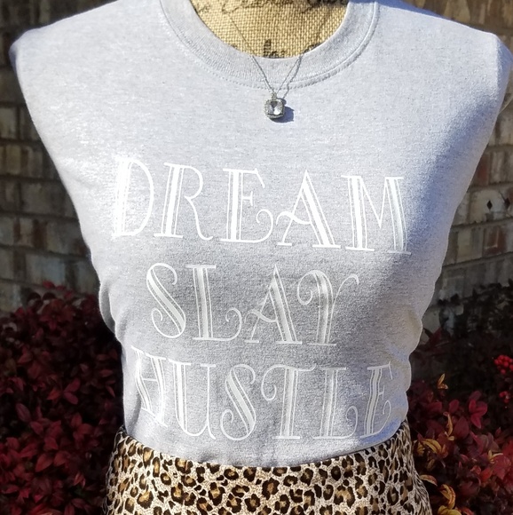 Dream Slay Hustle tee shirts - Picture 1 of 2